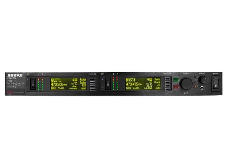 Shure PSM1000 Dual Channel Transmitter J8E (554-626Mhz) P10TE